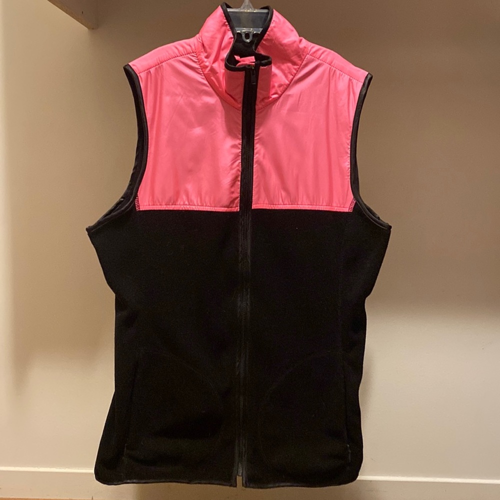 Victoria’s Secret sport hot pink black vest